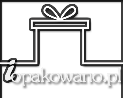 iopakowano.pl Logo. Producent, Opakowania ozdobne, pudełka, foldery, tuby, poligrafia.